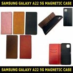 Magnetic Book Case Cover For Samsung Galaxy A22 5G SM-A226B Card Wallet Leather Slim Fit and Sophisticated in Look